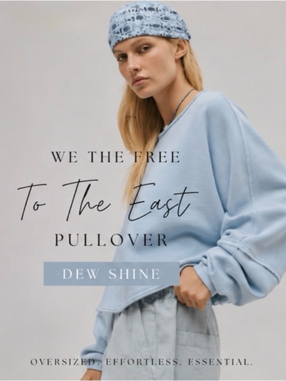 WE THE FREE To The East Pullover